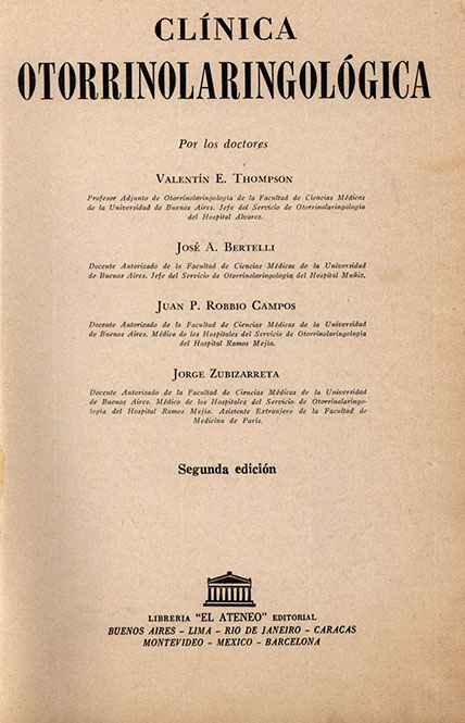 Clinica Otorrinolaringológica