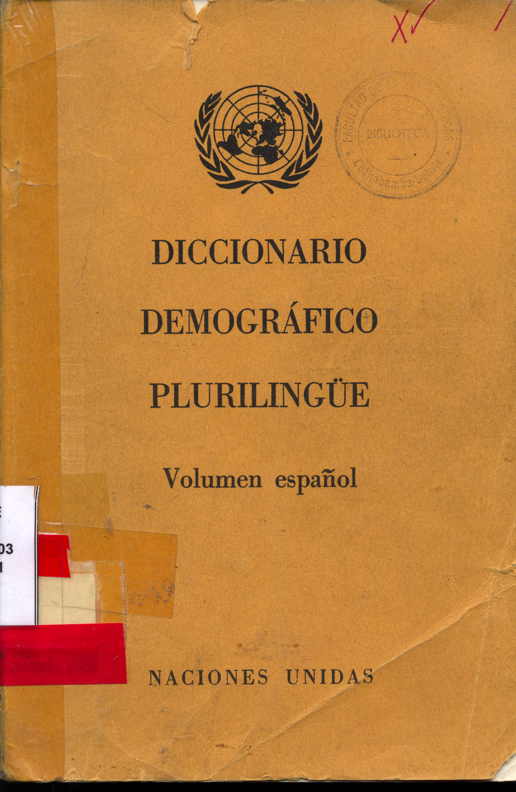 Diccionario demografico plurilingûe