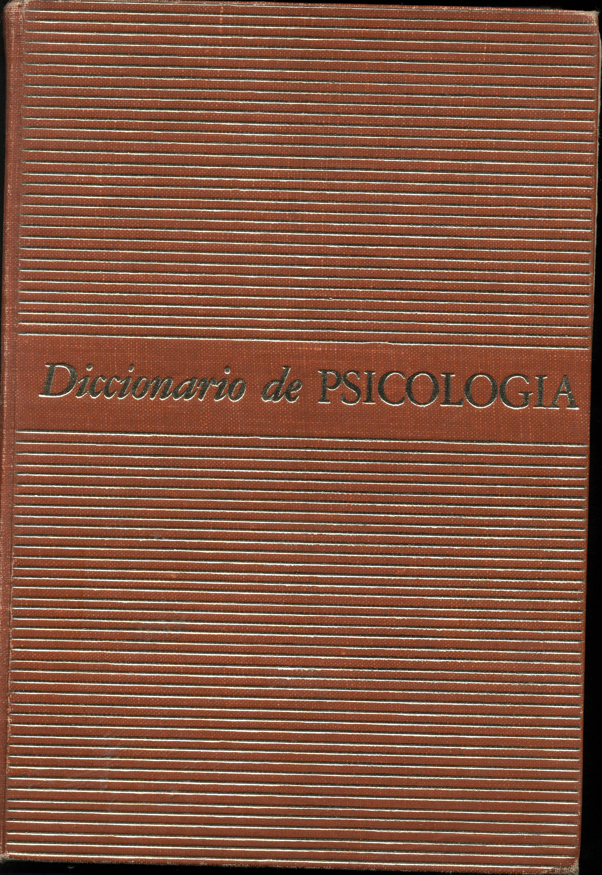 Diccionario de psicologia