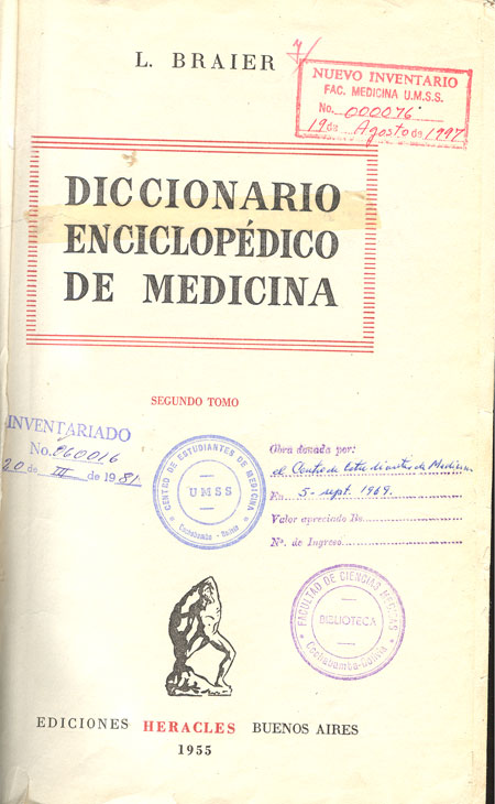 Diccionario enciclopedico de medicina