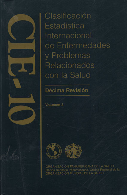 Clasificación estadistica internacional de enfermedades y problemas relacionados con la salud
