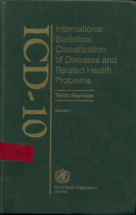 International statistical classification of diseases and related health problems