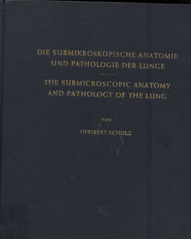 The submicroscopic anatomy and pathology of the lung