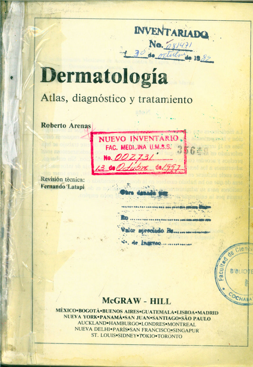 Dermatologia Atlas, diagnostico y tratamiento