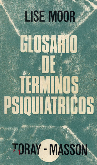 Glosario de términos psiquiátricos