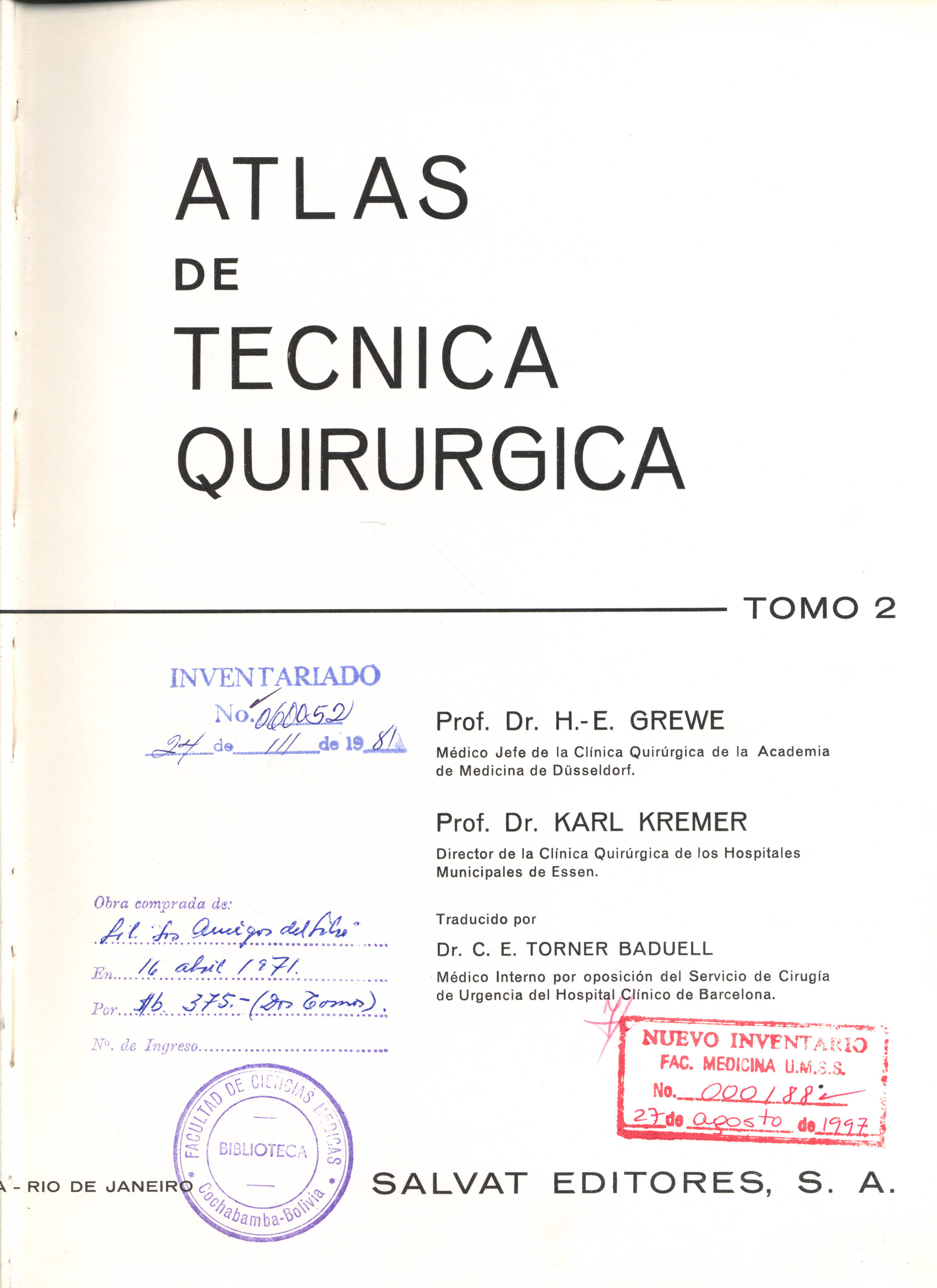 Atlas de tecnica quirurgica