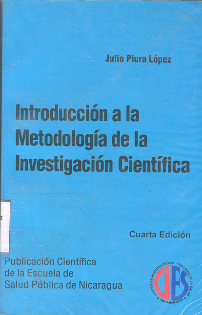 Introducción a la metodologia de la investigación cientifica