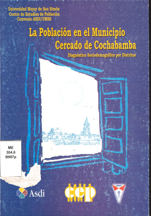 La población en el municipio de Cercado de Cochabamba Diagnóstico Sociodemografico por Distritos