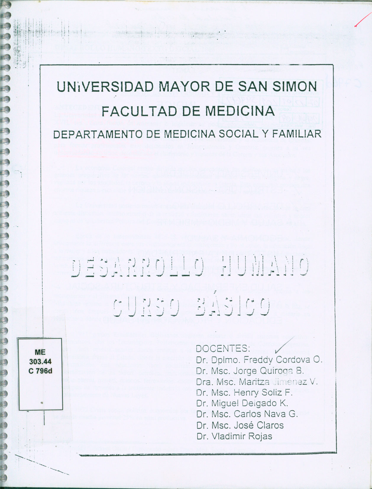 Desarrollo humano curso basico