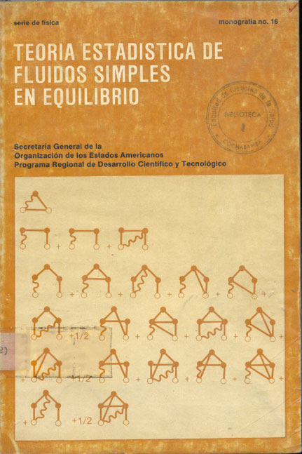 Teoria estadistica de fluidos simples en equilibrio