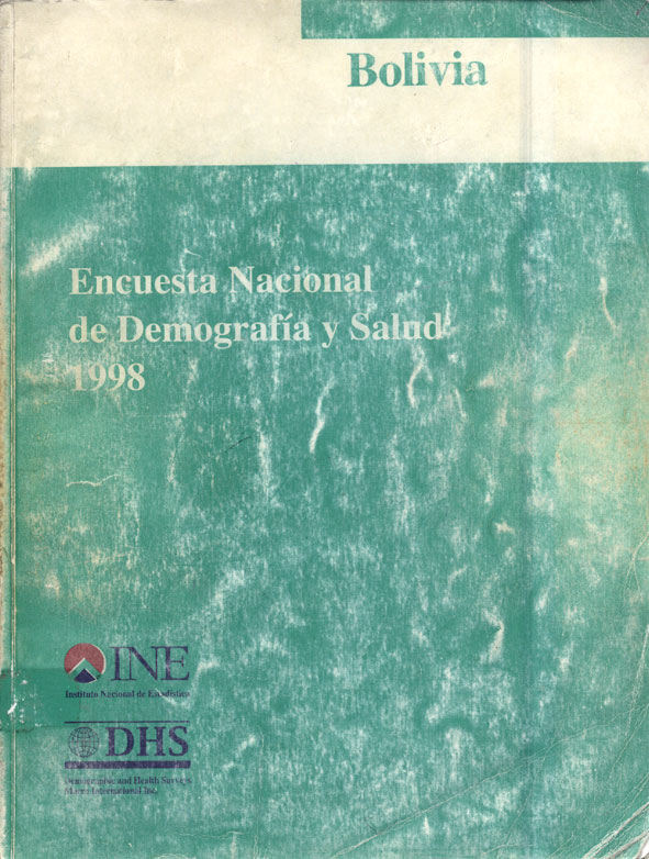 Encuesta nacional de demografia y salud 1998
