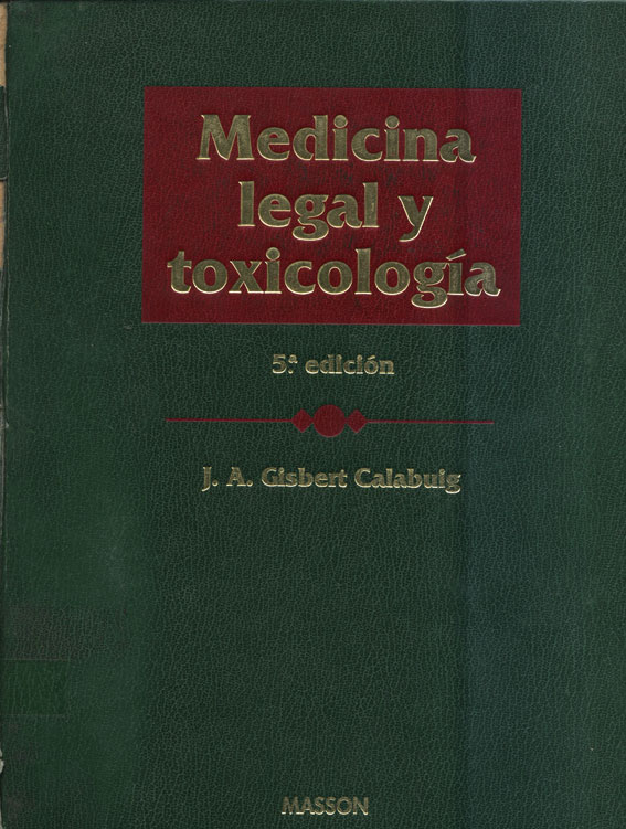 Medicina legal y toxicologia