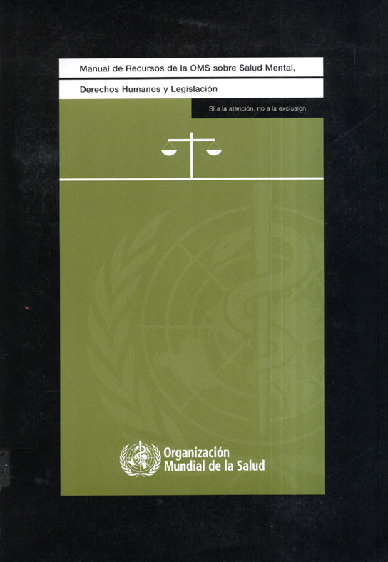 Manual de recursos de la OMS sobre salud mental