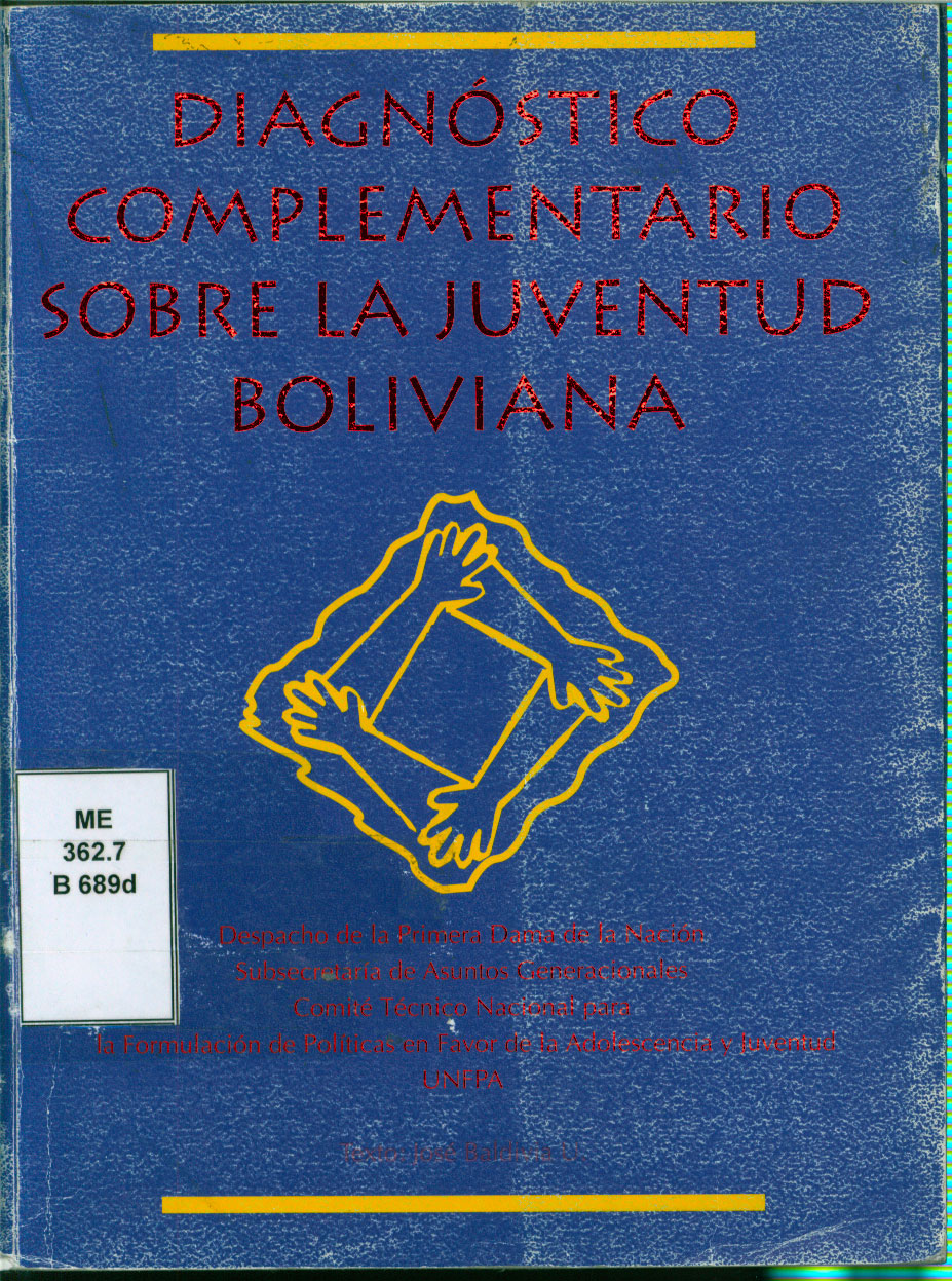 Diagnostico complementario sobre la juventud boliviana