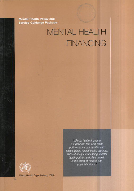 Mental Health financing