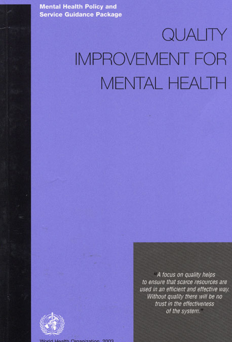 Quality inprovement for mental health