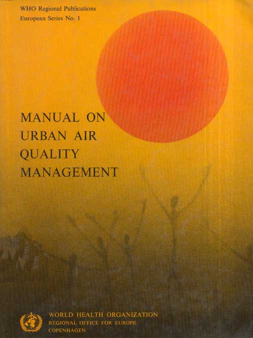 Manual on urban air quality mangement