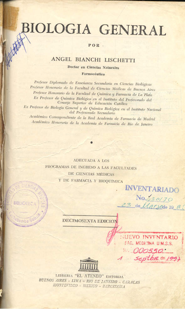 Biologia General