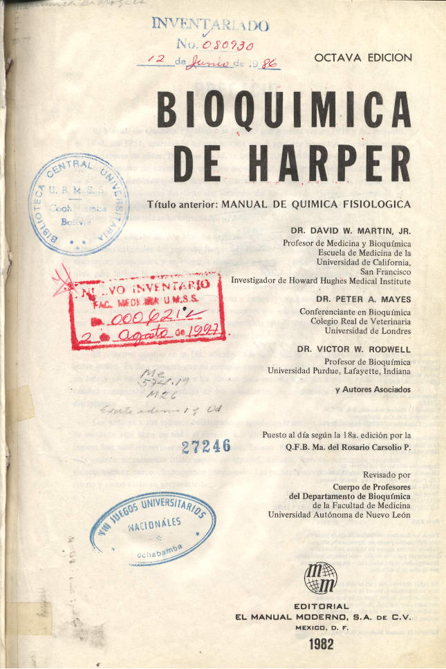 Bioquimica de Harper