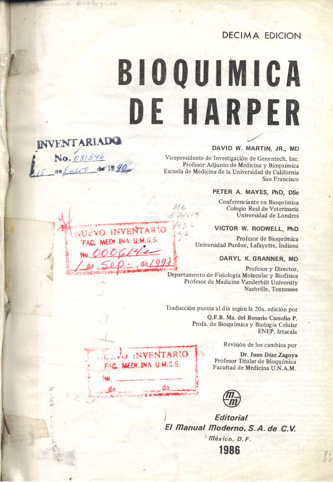 Bioquimica de Harper