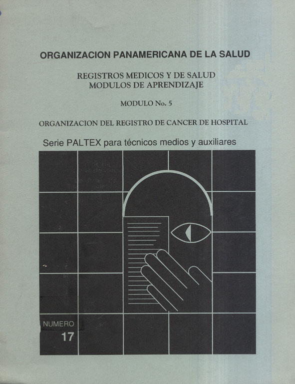 Organizacion del registro del cancer hospitalario