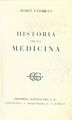 Historia de la Medicina