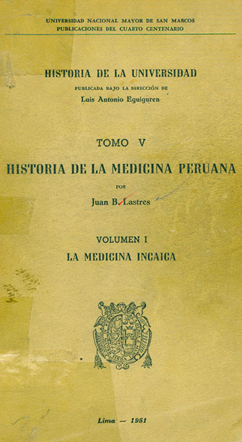 Historia de la medicina peruana