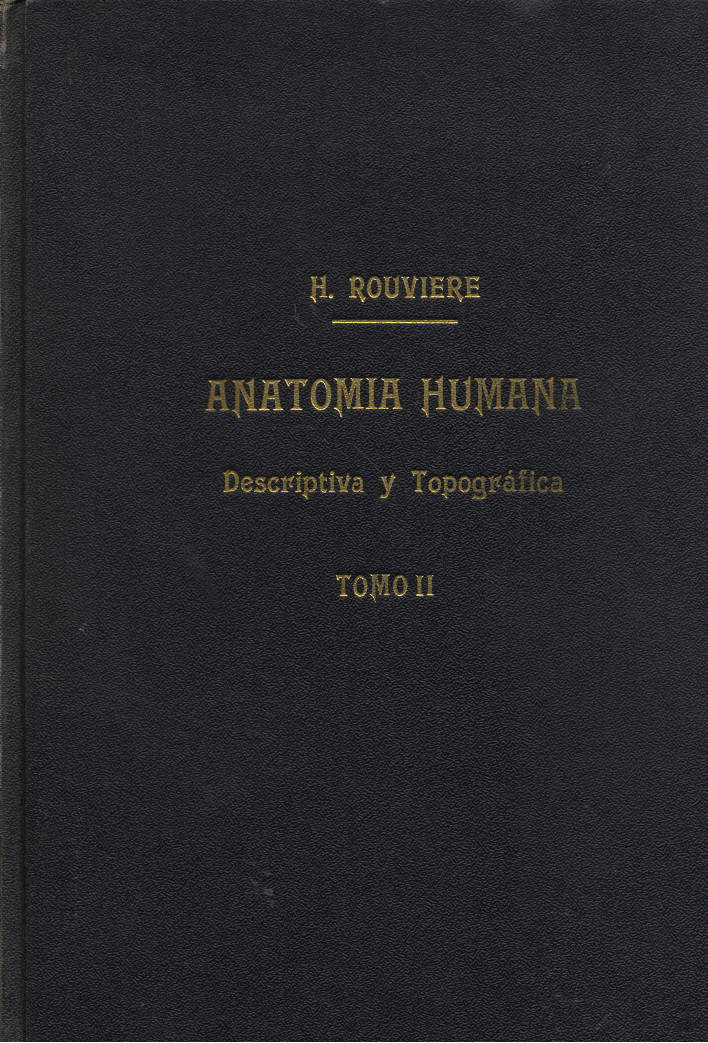 Anatomia humana: descriptiva, topografica; anatomia del tronco