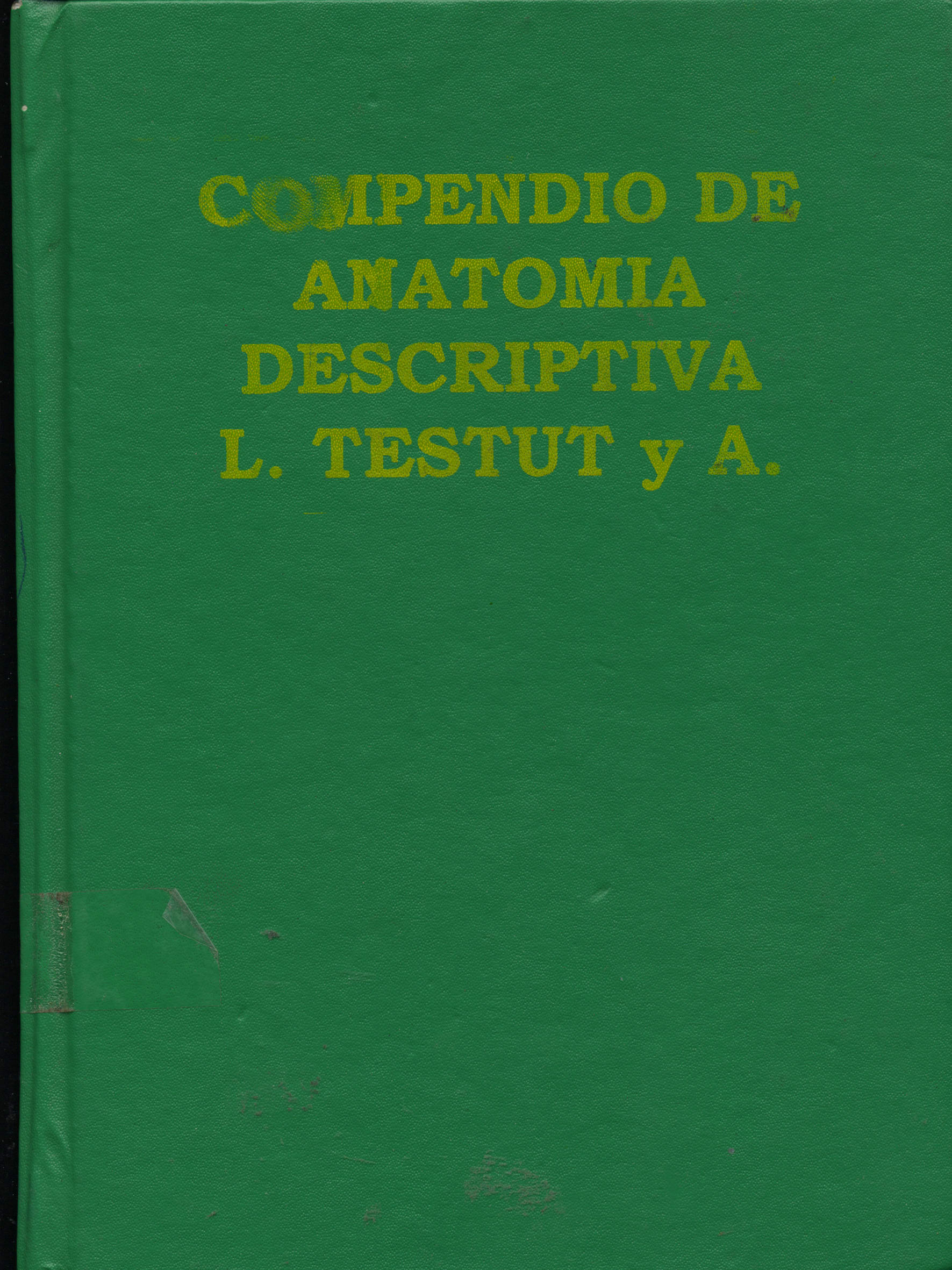 Compendio de anatomia descriptiva