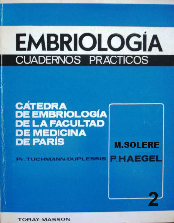 Embriologia: cuadernos practicos Tuchmann - Duplessis