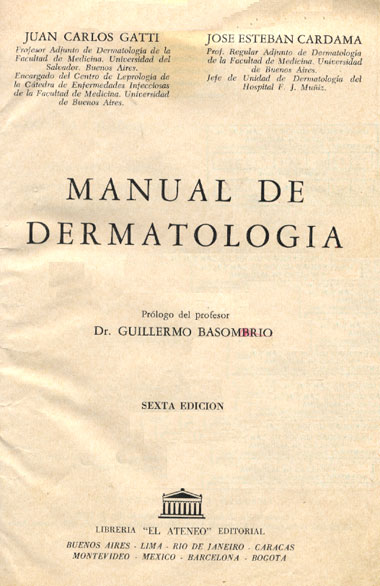 Manual de dermatologia