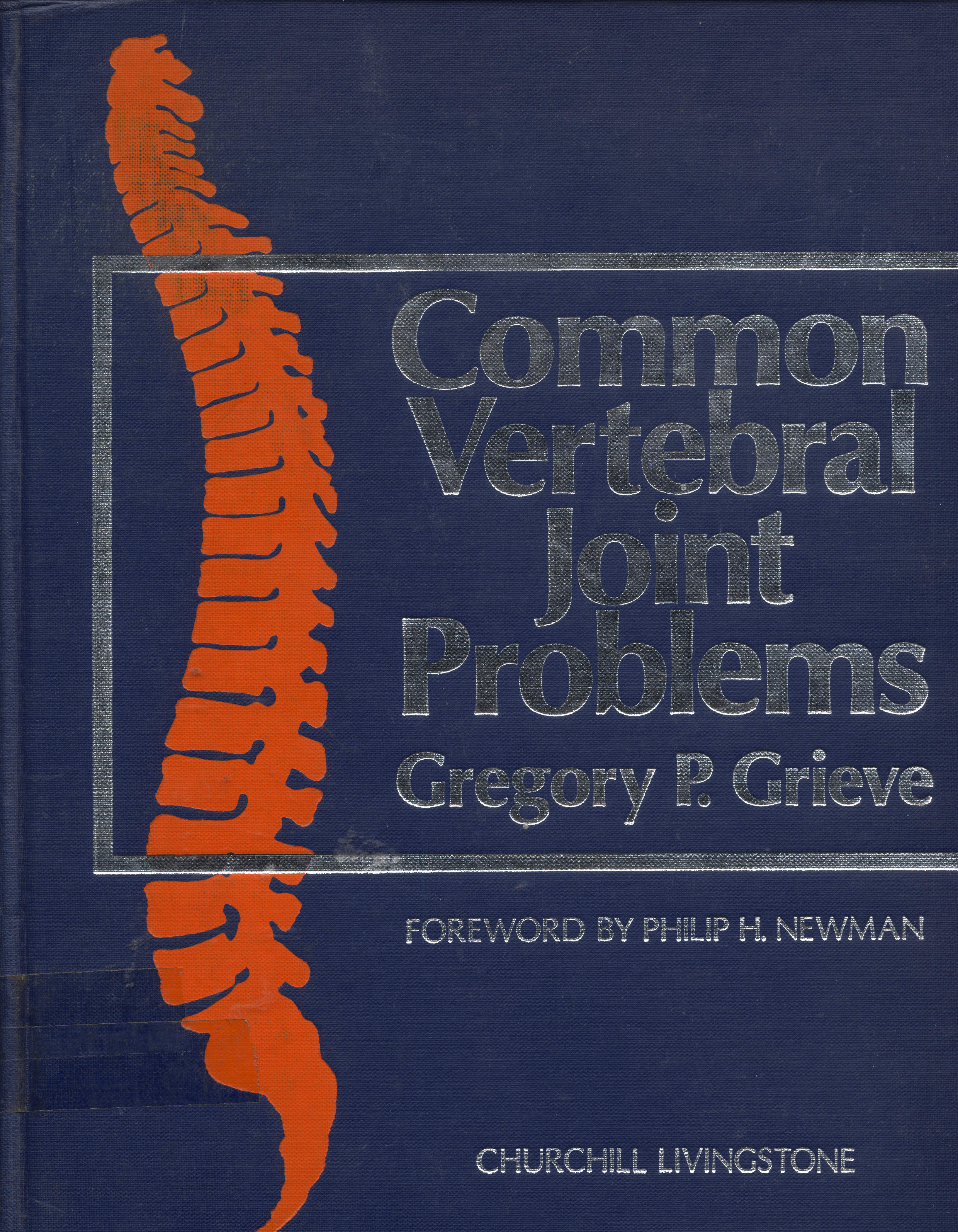 Commom conjuntas problemas vertebrales