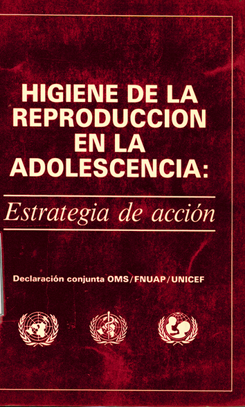 Higiene de la reproducción en la Adolescencia: Estrategia de Acción
      <i>es</i>