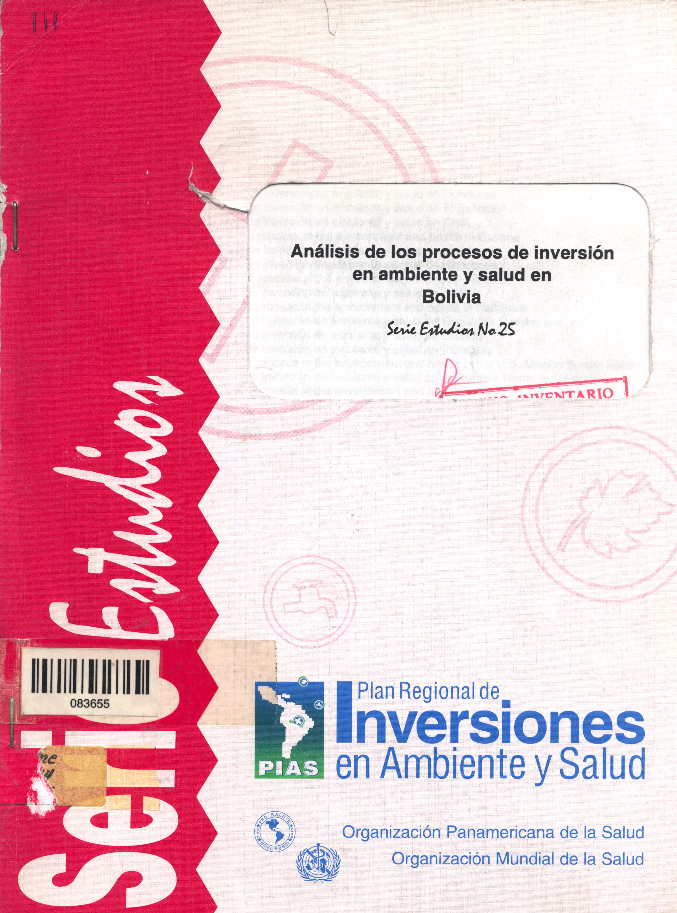 Analisis de los procesos de inversión en ambiente y salud en Bolivia