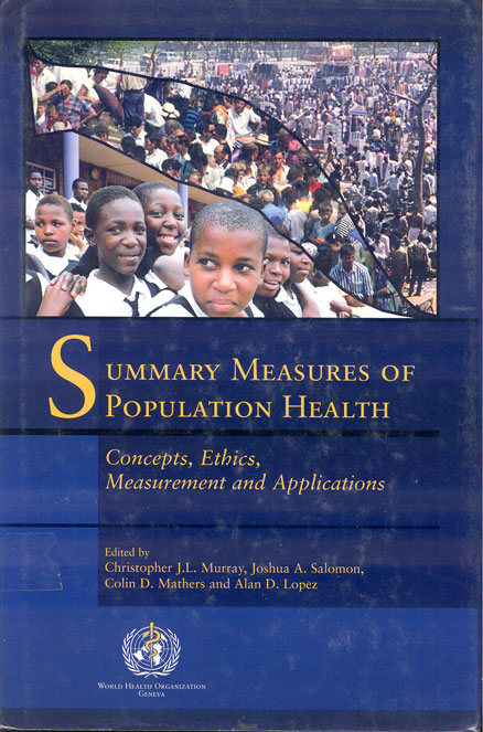Summary Measures of Populatiiiion Health