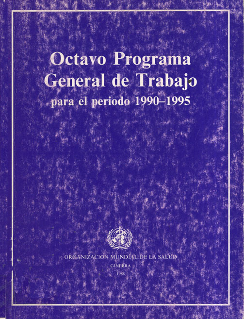 Octavo Programa General de Trabajo para el periodo 1990-1995