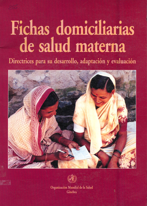 Ficahs Domiliciliarias de Salud Materna