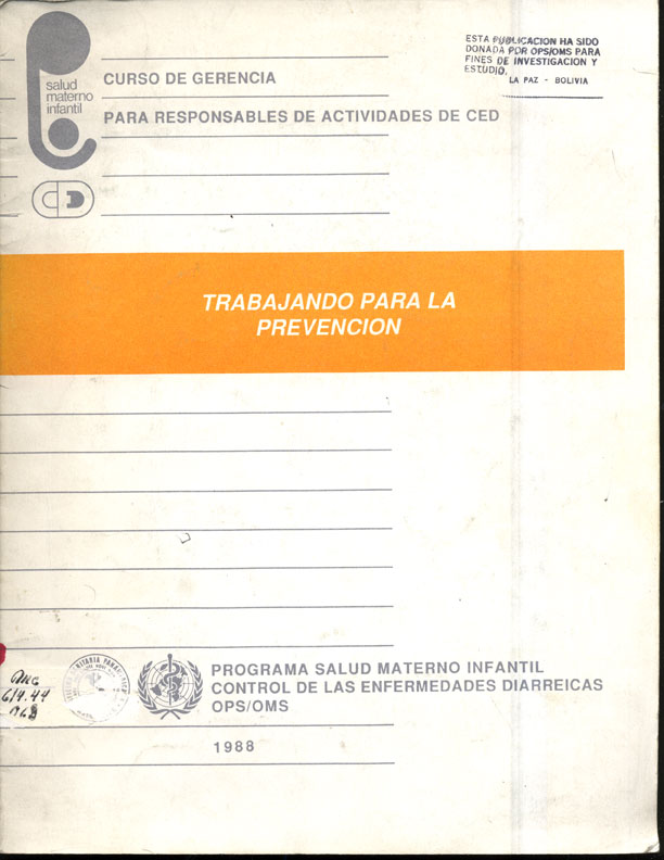 Trabajando para la Prevención