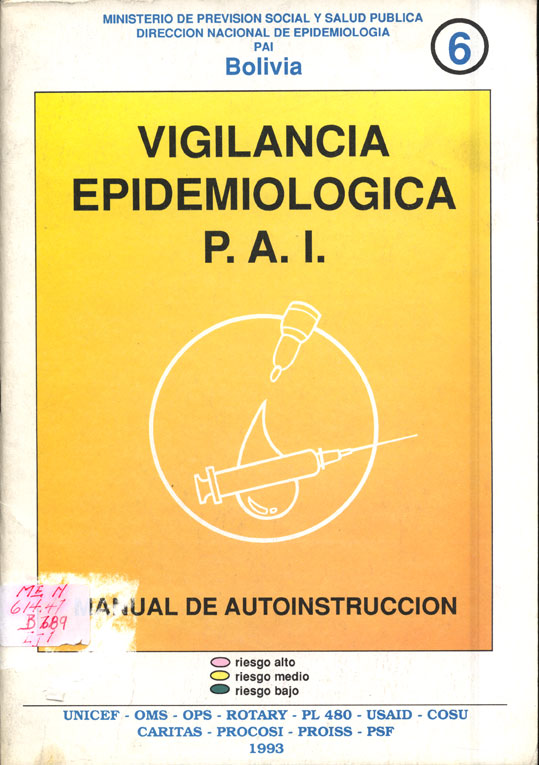 Vigilancia Epidemiologica PAI
      <i>es</i>