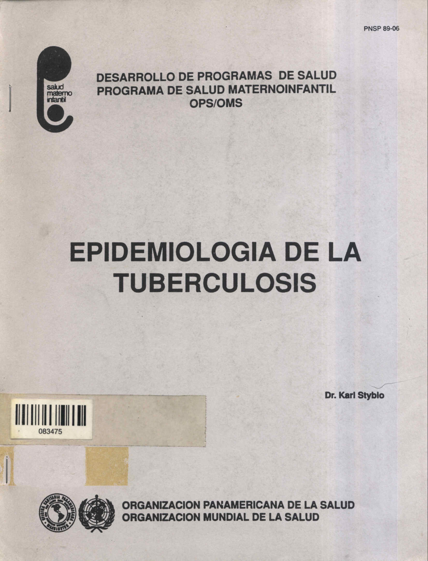 Epidemiologia de la Tuberculosis