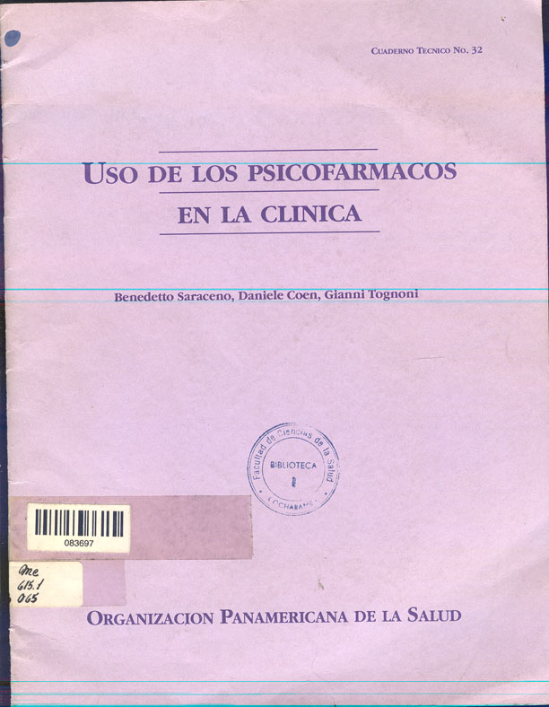 Uso de los psicofarmacos en la clinica