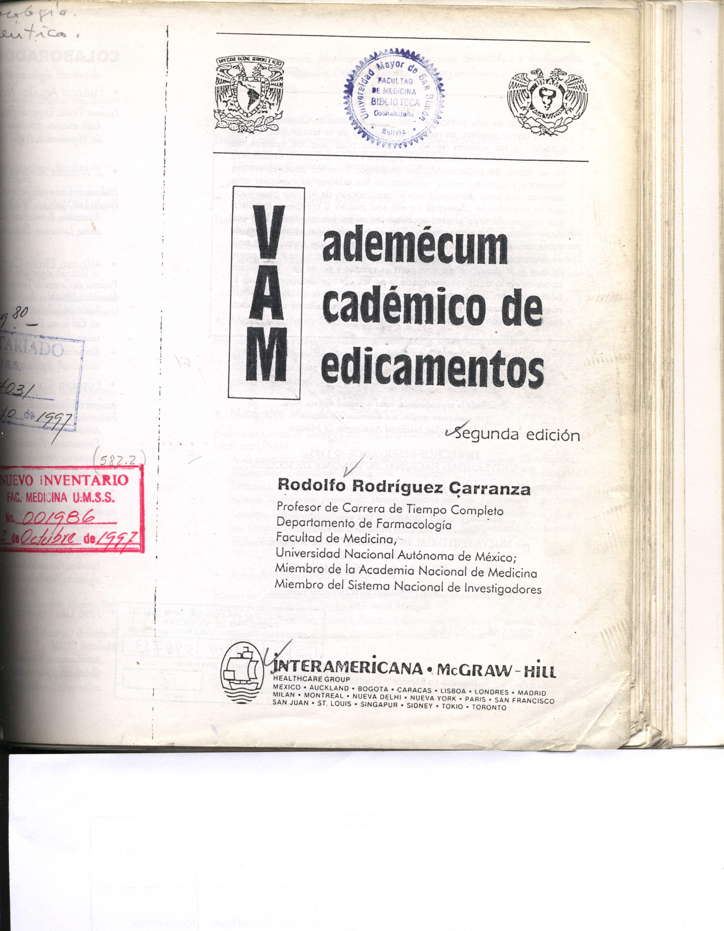 Vademécum Académico de Medicamentos