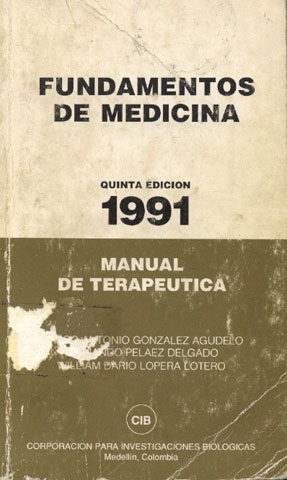 Fundamentos de medicina: manual de terapeútica 1991