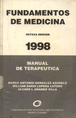 Fundamentos de medicina: manual de terapeútica 1998