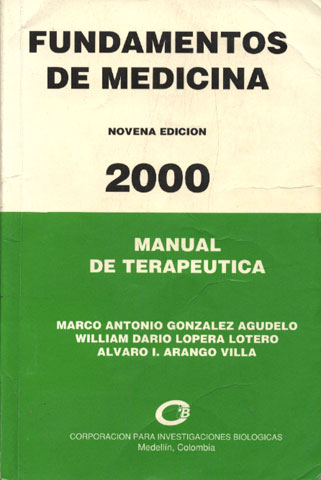 Fundamentos de medicina: manual de terapeútica 2000
