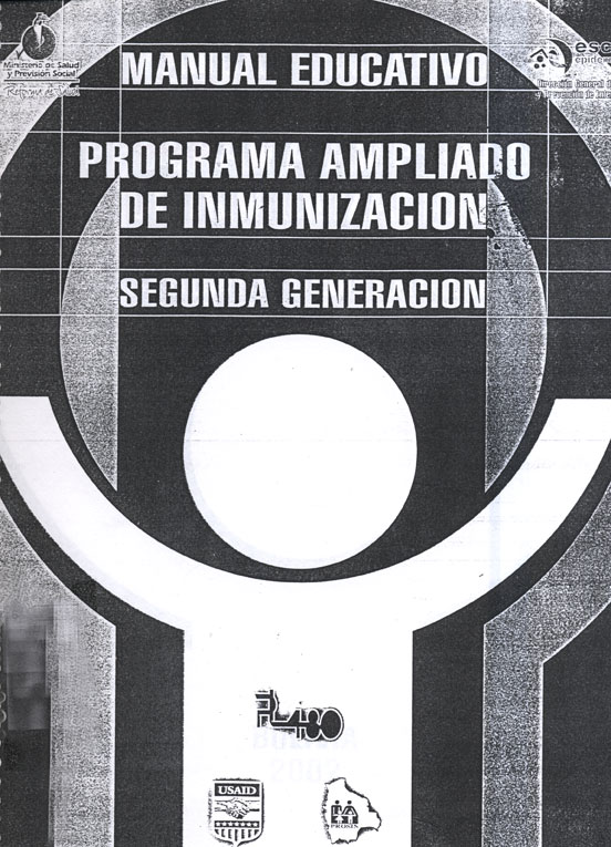 Manual educativo. Programa ampliado de inmunizacion: segunda generacion
      <i>es</i>
