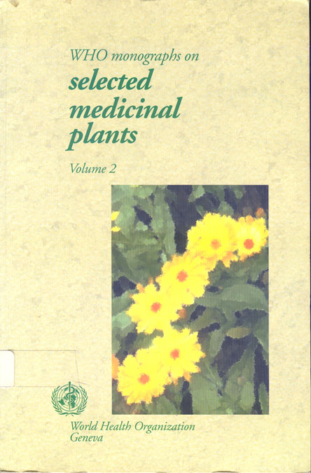 Who monographs on selected medicinal plants