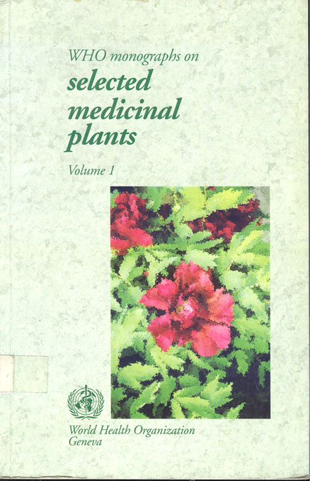 Who monographs on selected medicinal plants