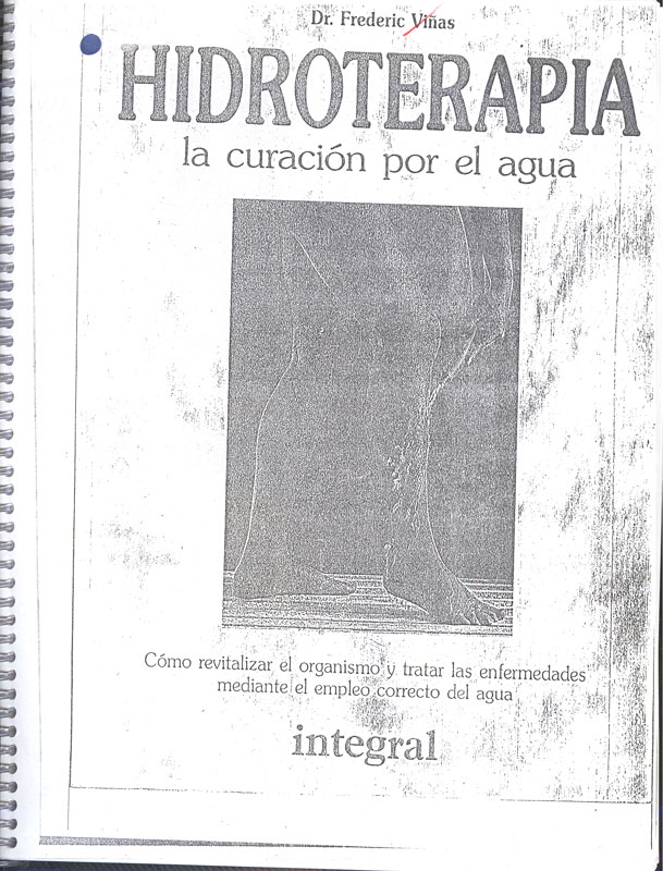 Hidroterapia la curación por el agua