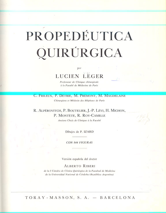 Propedeutica quirúrgica